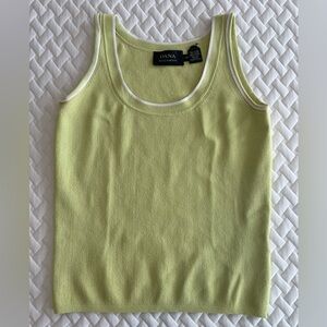 Dana Buchman Women's Green Tank Top